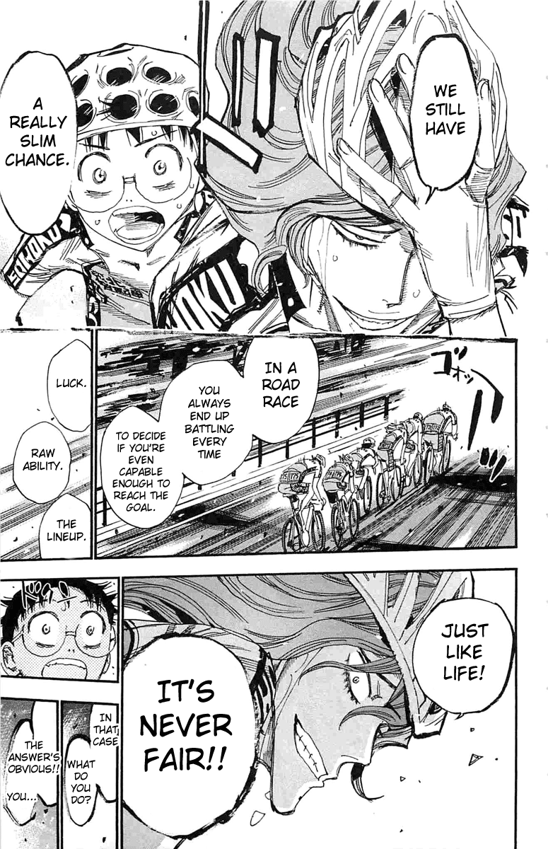 Yowamushi Pedal chapter 184 page 7