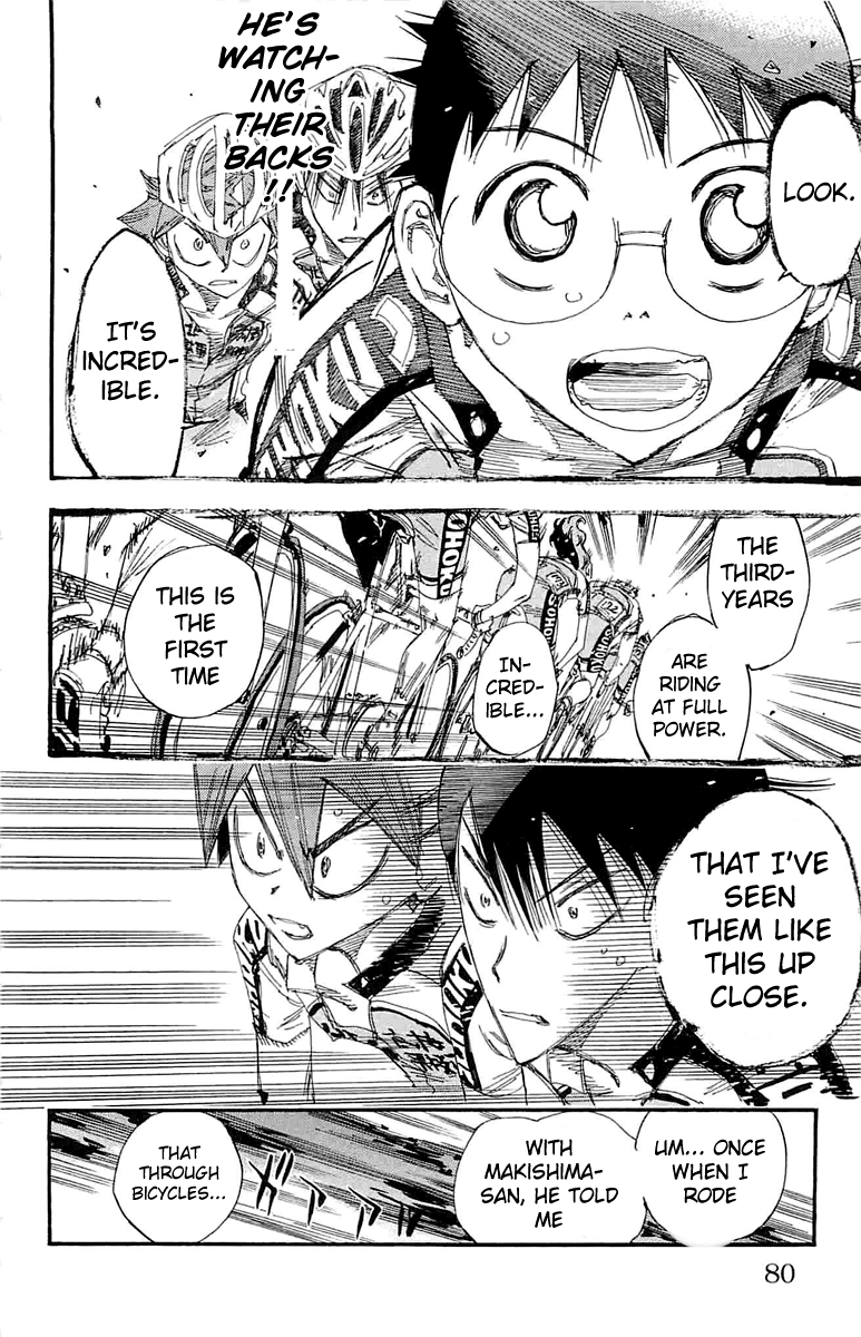 Yowamushi Pedal chapter 185 page 12