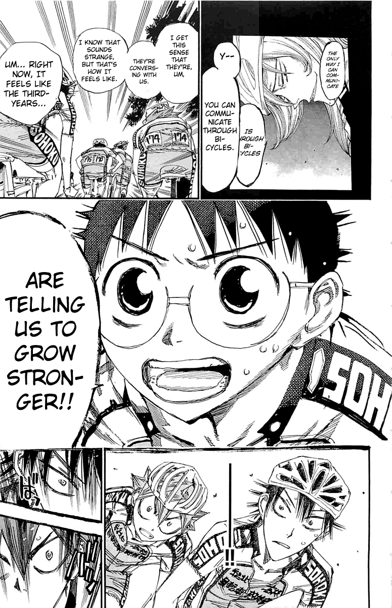 Yowamushi Pedal chapter 185 page 13