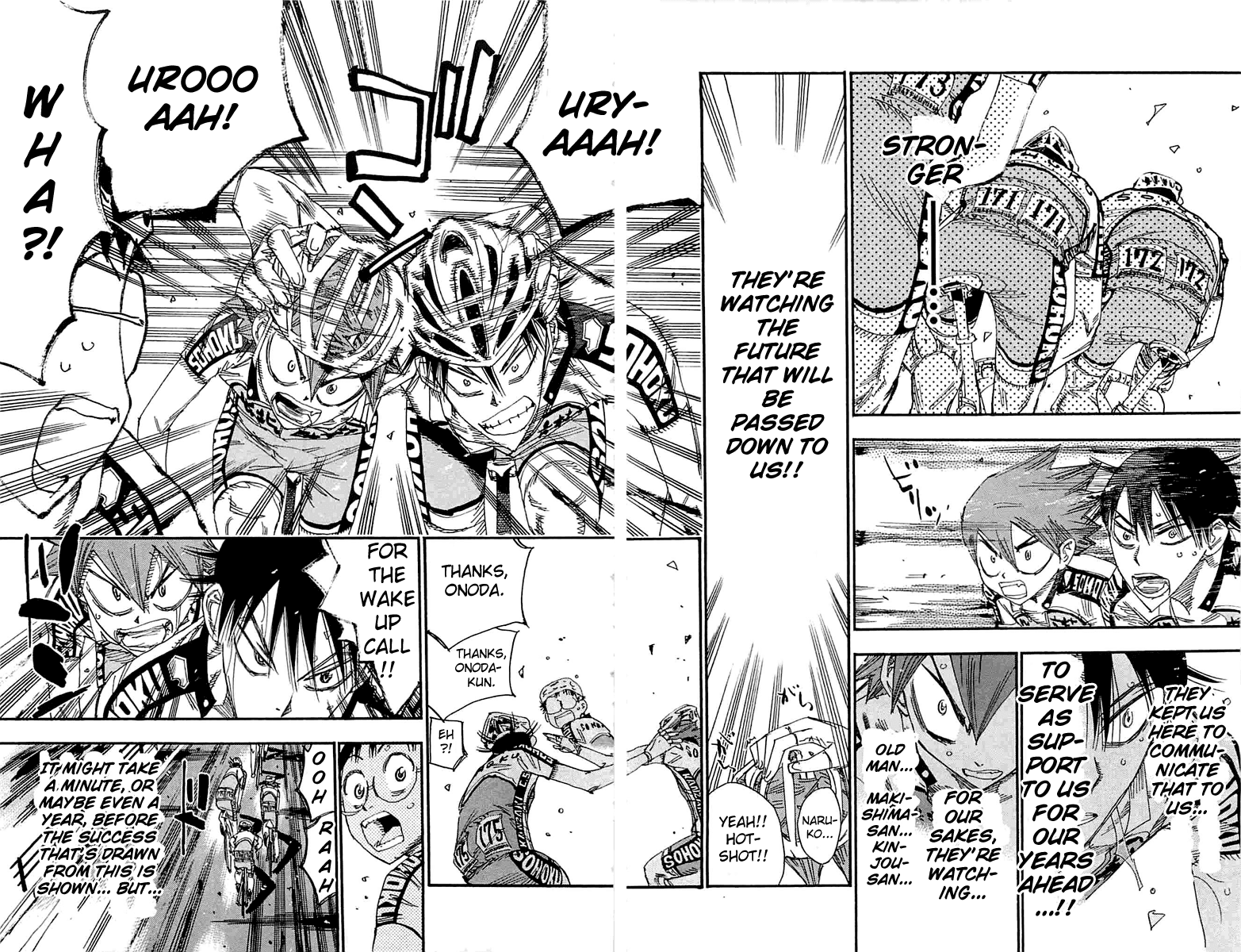 Yowamushi Pedal chapter 185 page 14