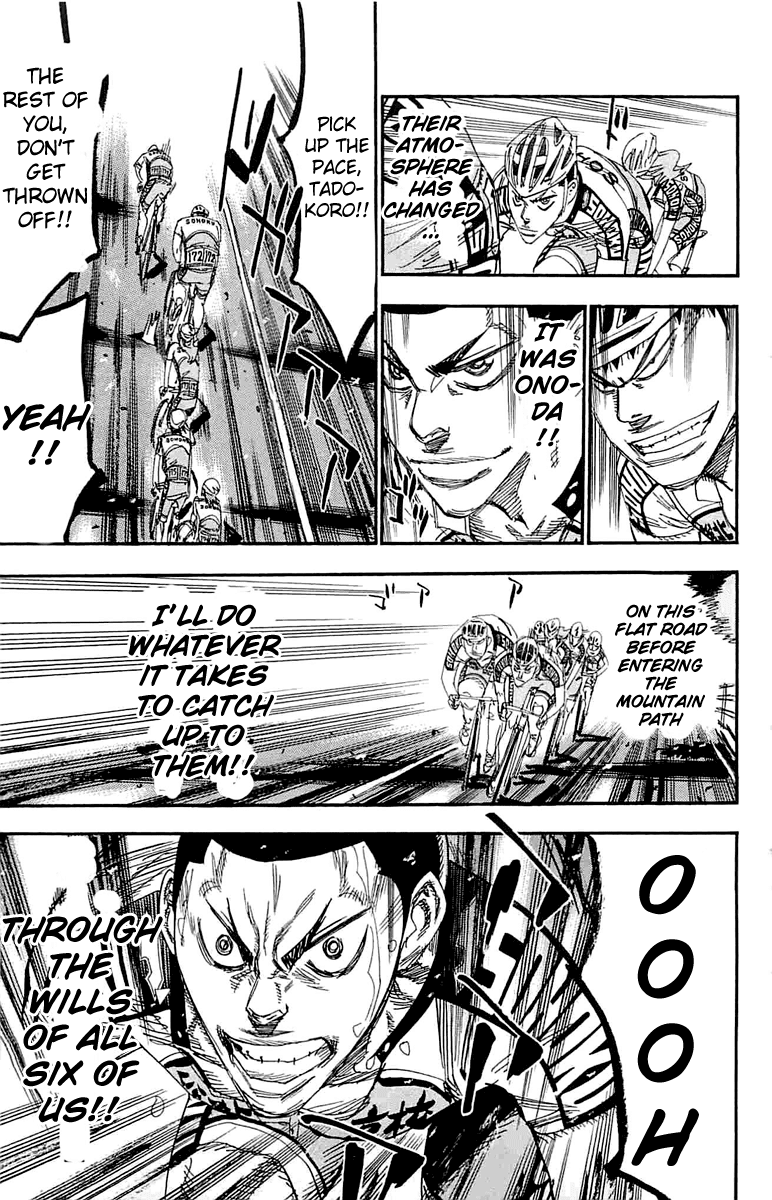 Yowamushi Pedal chapter 185 page 16