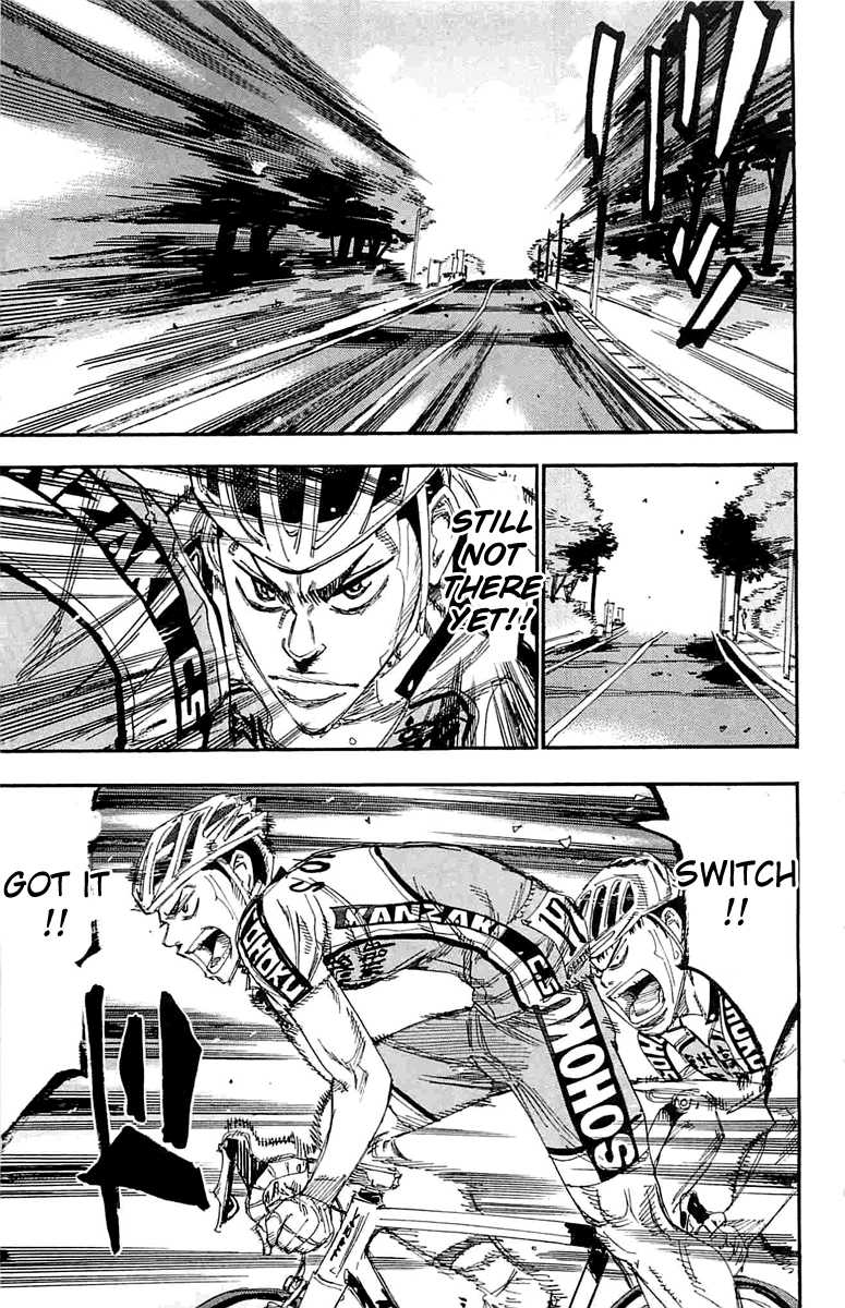 Yowamushi Pedal chapter 185 page 4