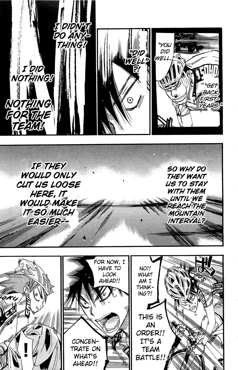 Yowamushi Pedal chapter 185 page 8