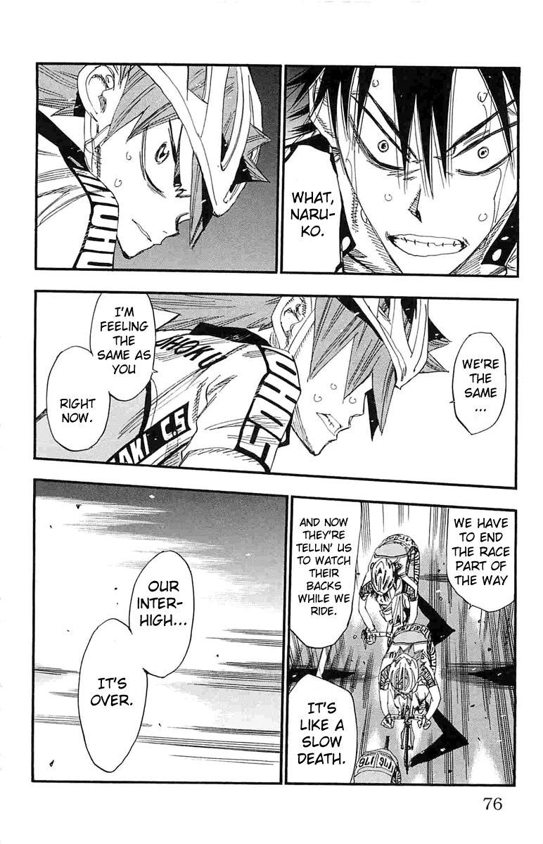 Yowamushi Pedal chapter 185 page 9