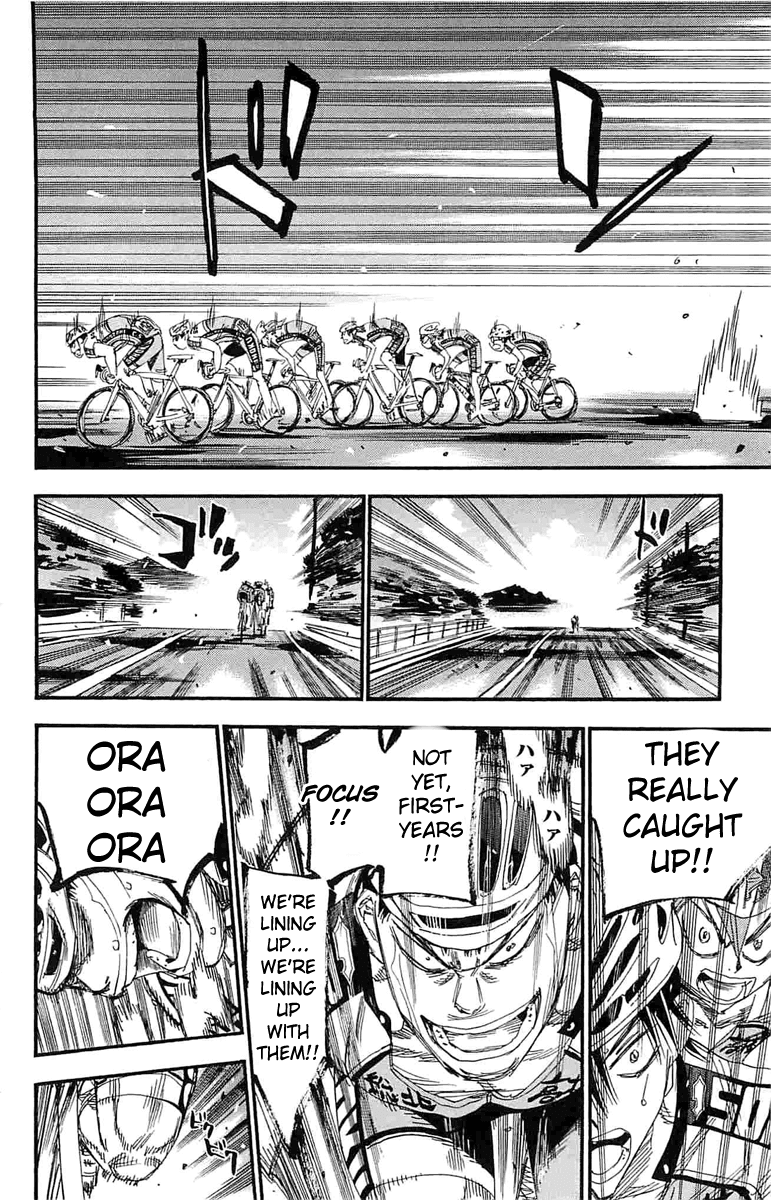 Yowamushi Pedal chapter 186 page 4