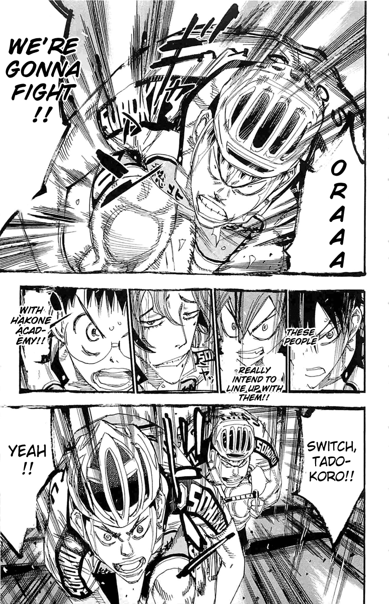 Yowamushi Pedal chapter 186 page 5