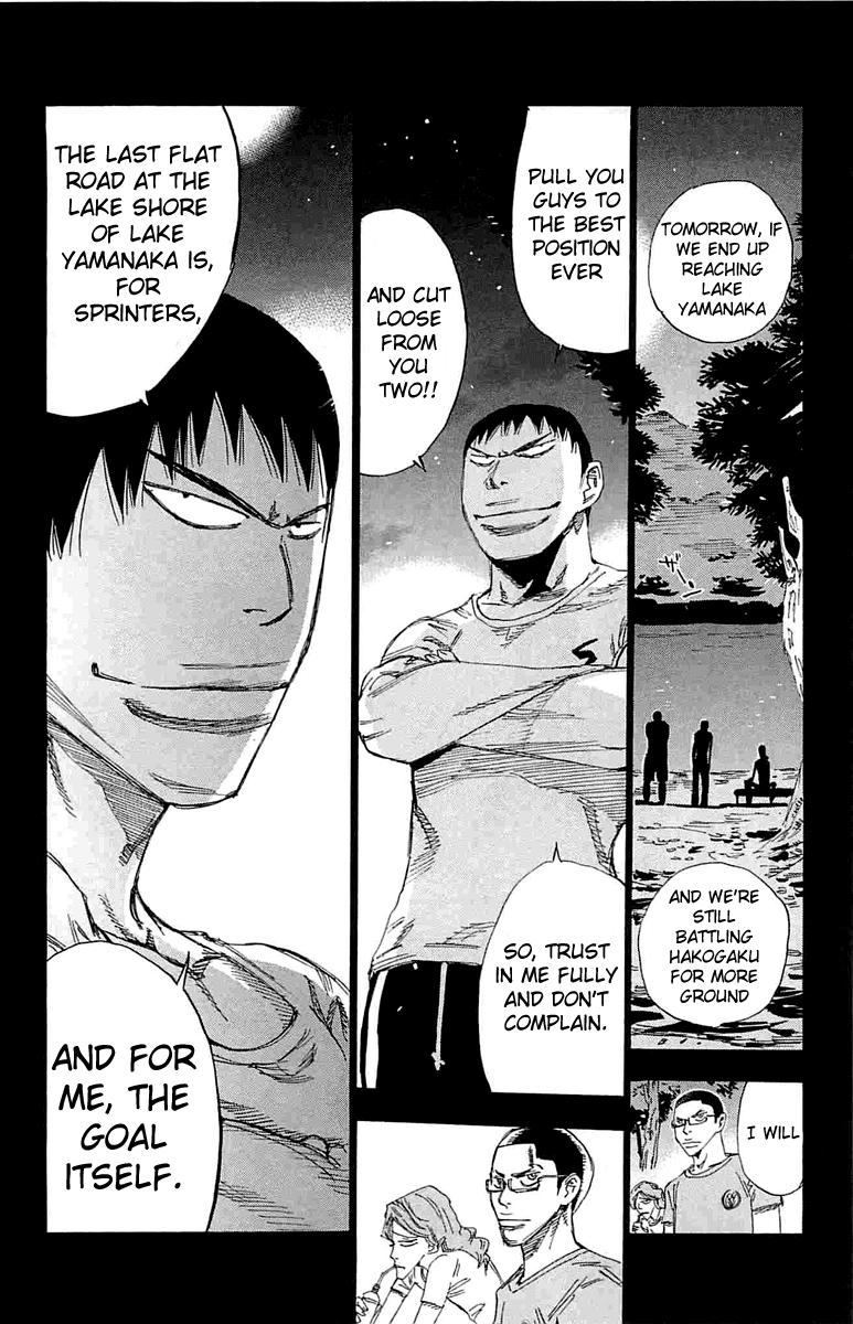 Yowamushi Pedal chapter 187 page 10