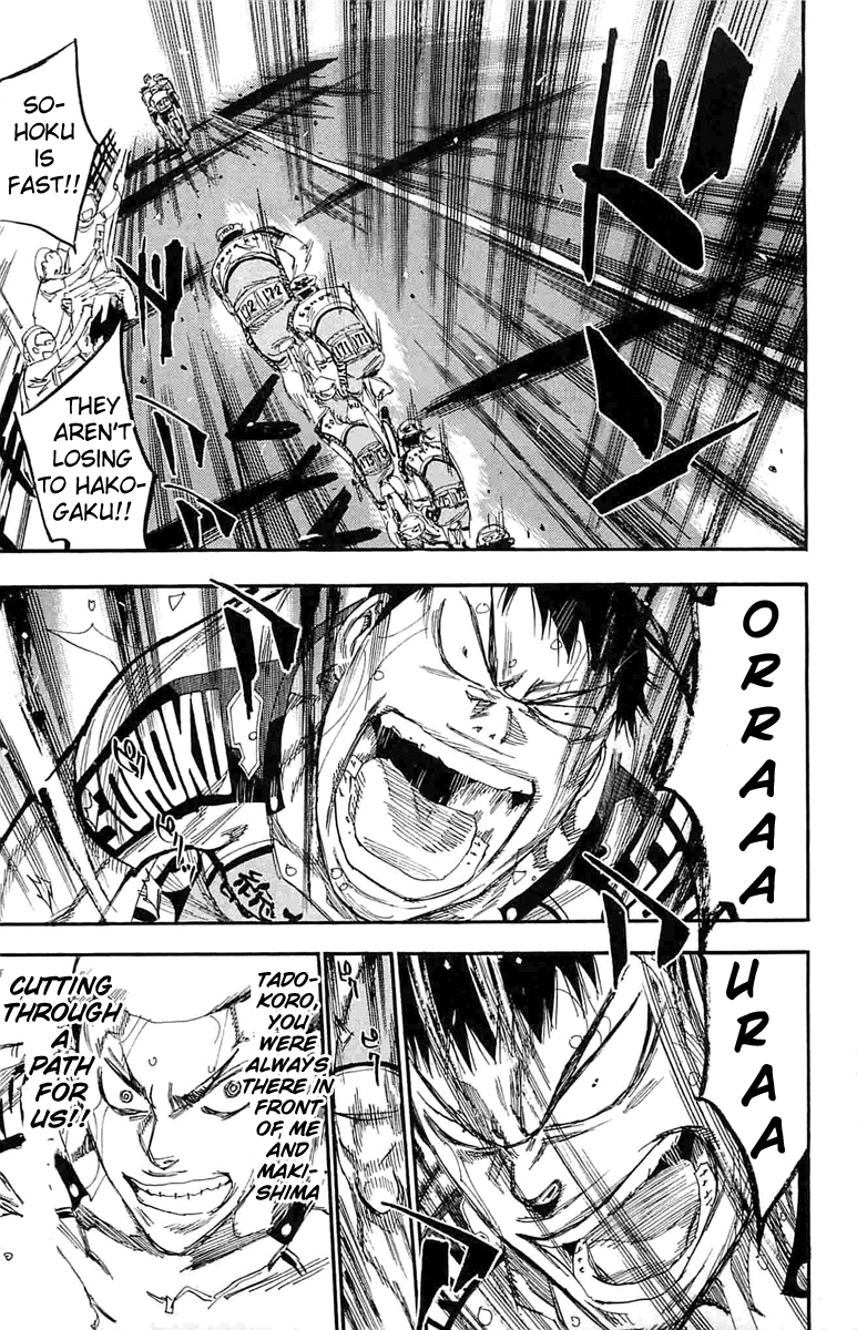 Yowamushi Pedal chapter 187 page 11