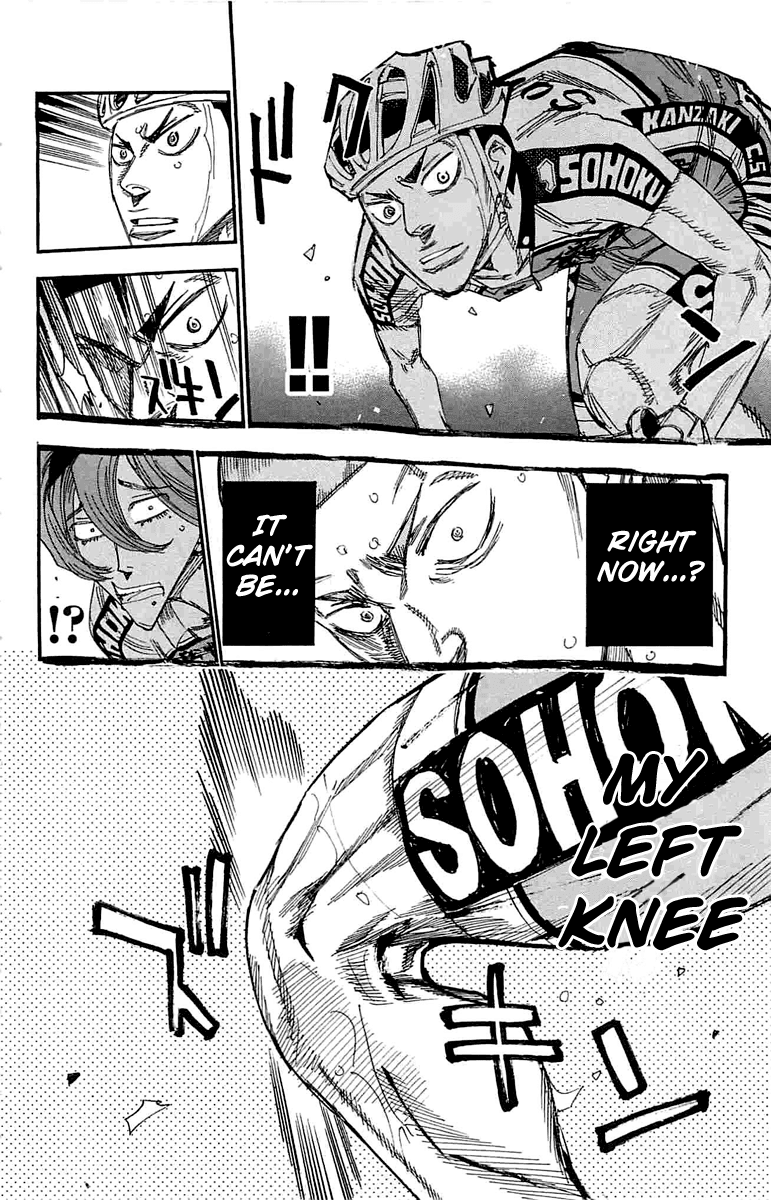 Yowamushi Pedal chapter 187 page 15