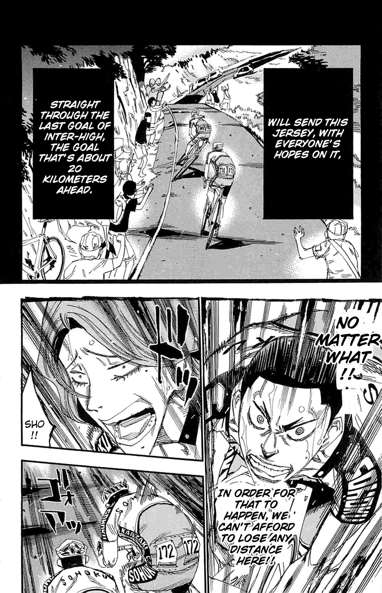 Yowamushi Pedal chapter 187 page 7