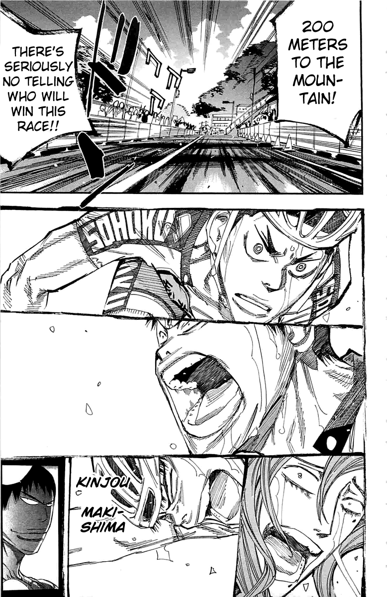 Yowamushi Pedal chapter 188 page 10