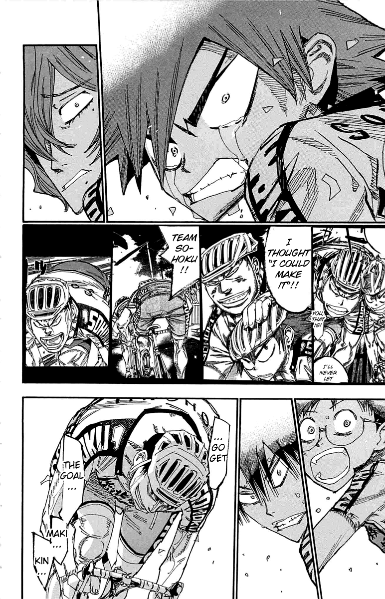 Yowamushi Pedal chapter 188 page 12