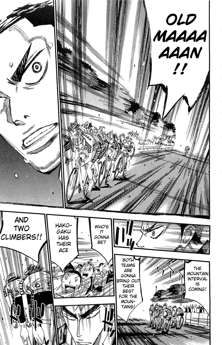 Yowamushi Pedal chapter 188 page 13