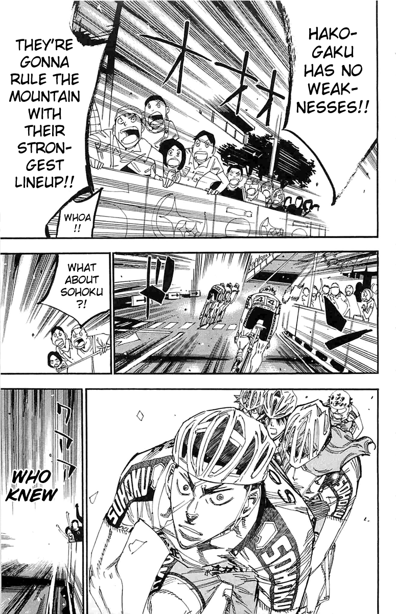 Yowamushi Pedal chapter 188 page 16