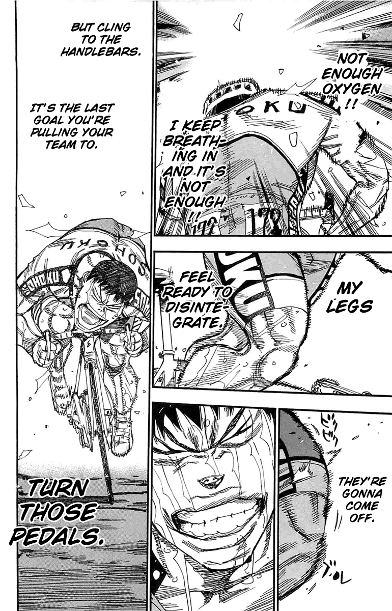 Yowamushi Pedal chapter 188 page 5