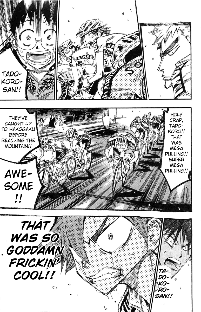 Yowamushi Pedal chapter 188 page 8