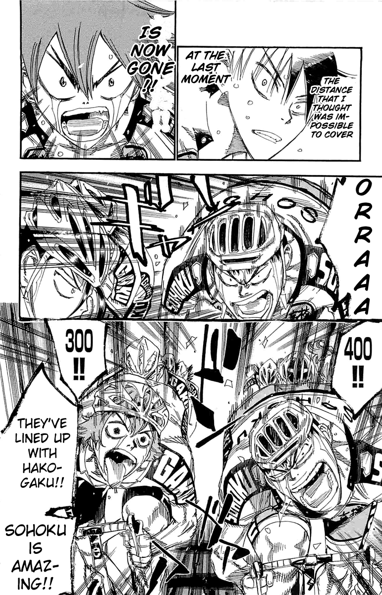 Yowamushi Pedal chapter 188 page 9