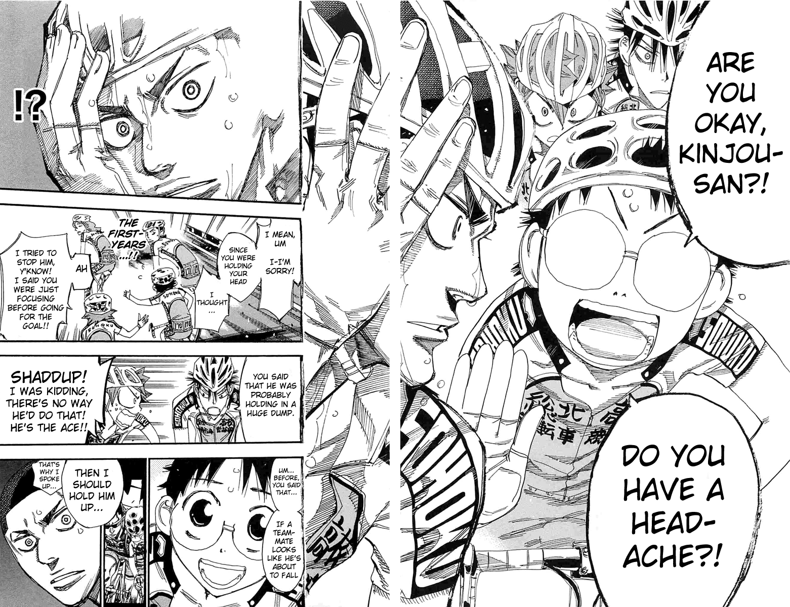 Yowamushi Pedal chapter 189 page 12