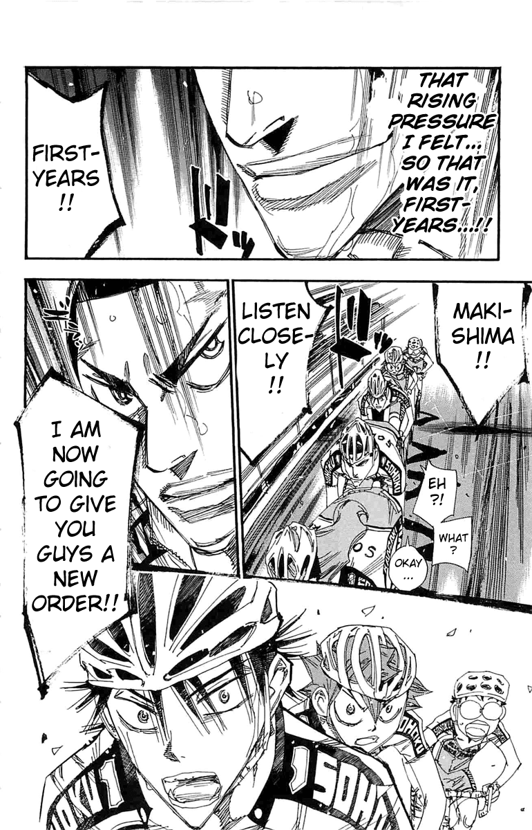 Yowamushi Pedal chapter 189 page 16