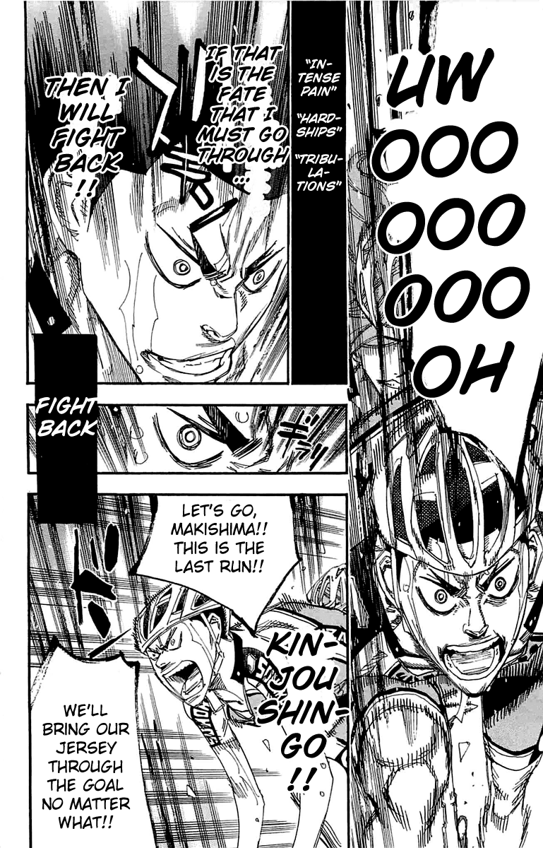 Yowamushi Pedal chapter 189 page 3