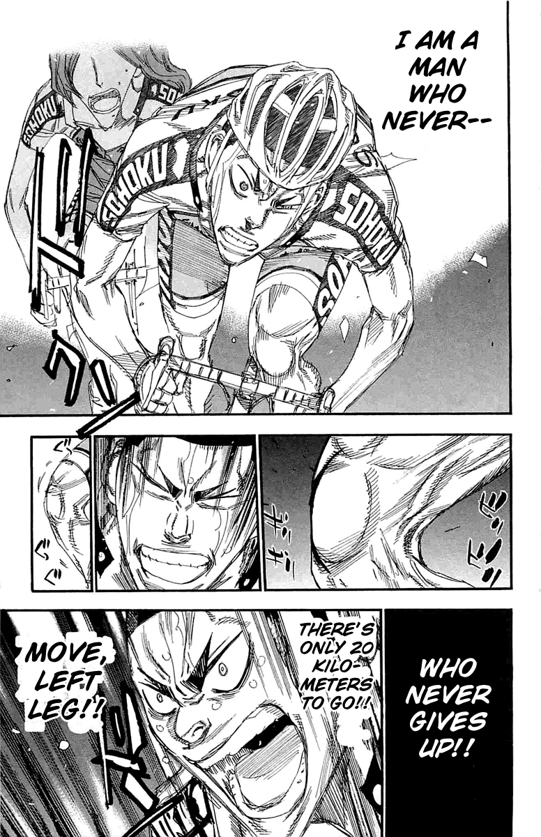 Yowamushi Pedal chapter 189 page 4