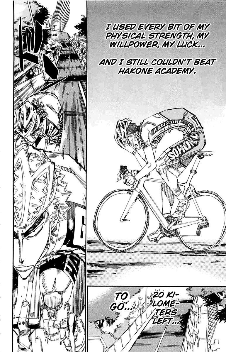 Yowamushi Pedal chapter 189 page 8