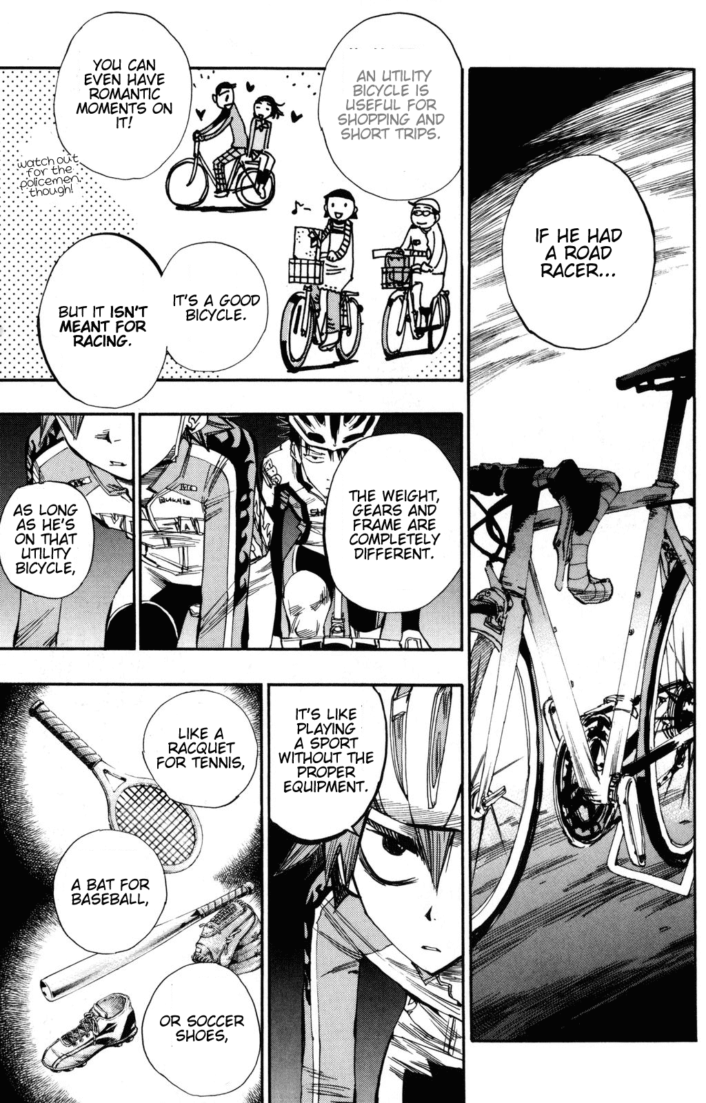 Yowamushi Pedal chapter 19 page 8