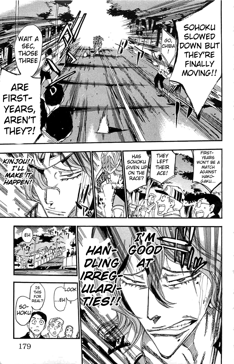 Yowamushi Pedal chapter 190 page 11