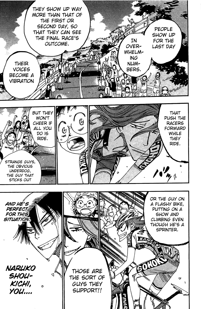 Yowamushi Pedal chapter 192 page 14