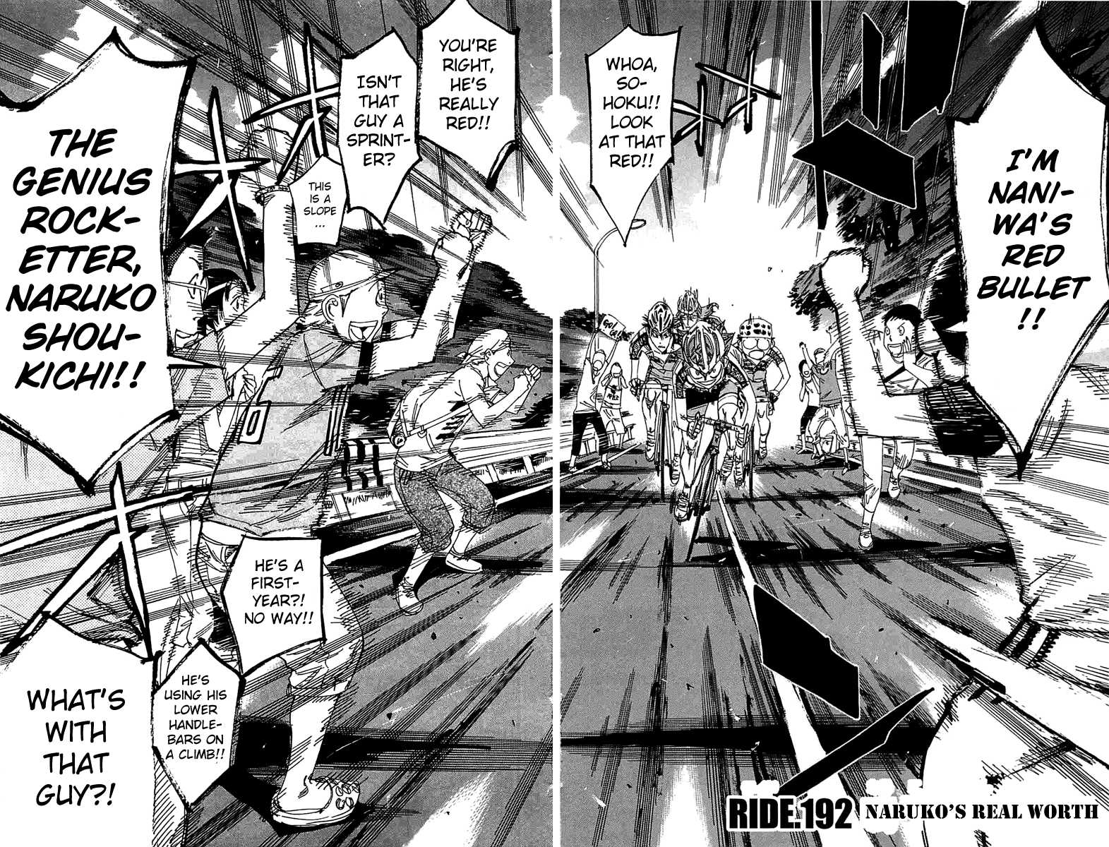 Yowamushi Pedal chapter 192 page 2