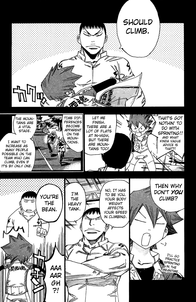 Yowamushi Pedal chapter 193 page 8