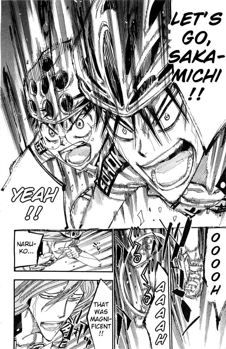 Yowamushi Pedal chapter 195 page 14