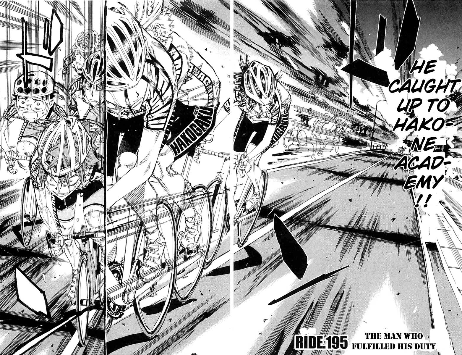 Yowamushi Pedal chapter 195 page 2