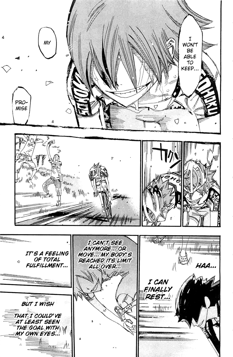 Yowamushi Pedal chapter 195 page 8