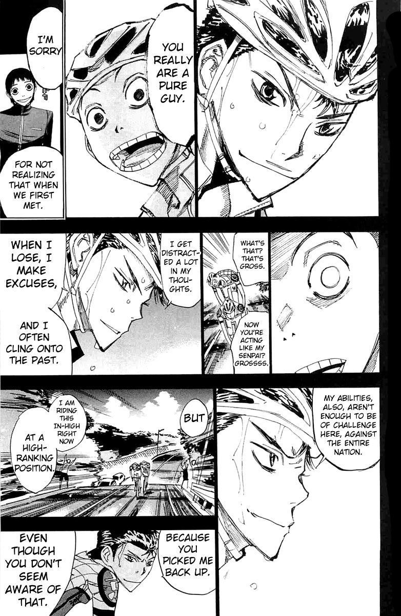 Yowamushi Pedal chapter 199 page 15