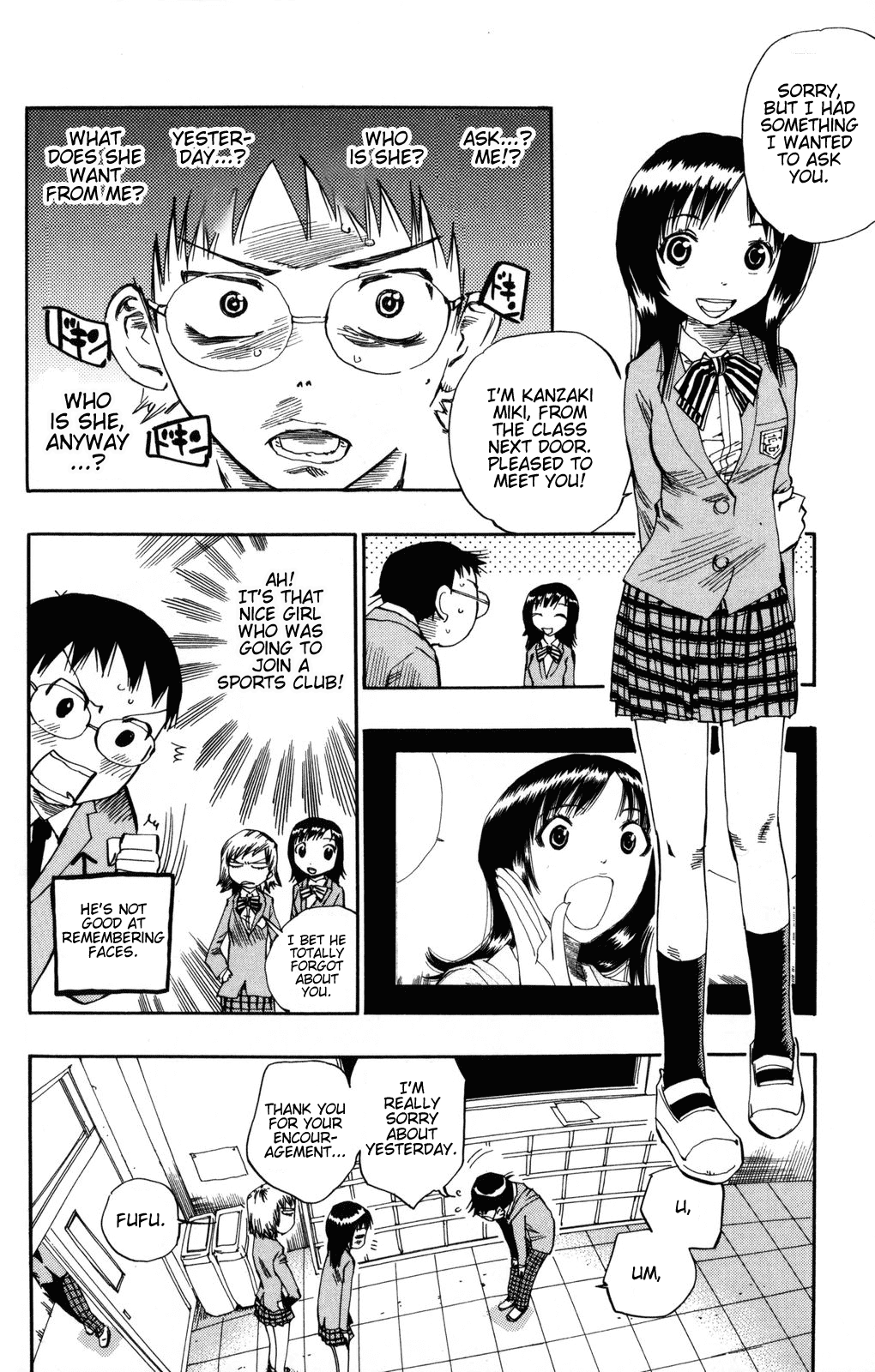 Yowamushi Pedal chapter 2 page 13