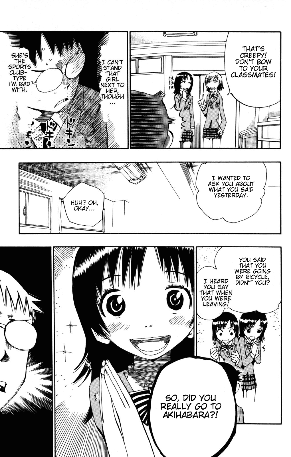 Yowamushi Pedal chapter 2 page 14