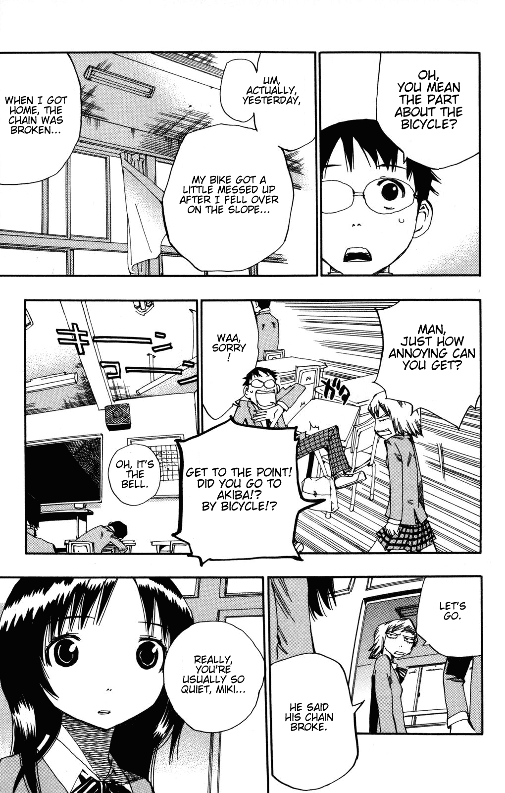 Yowamushi Pedal chapter 2 page 16