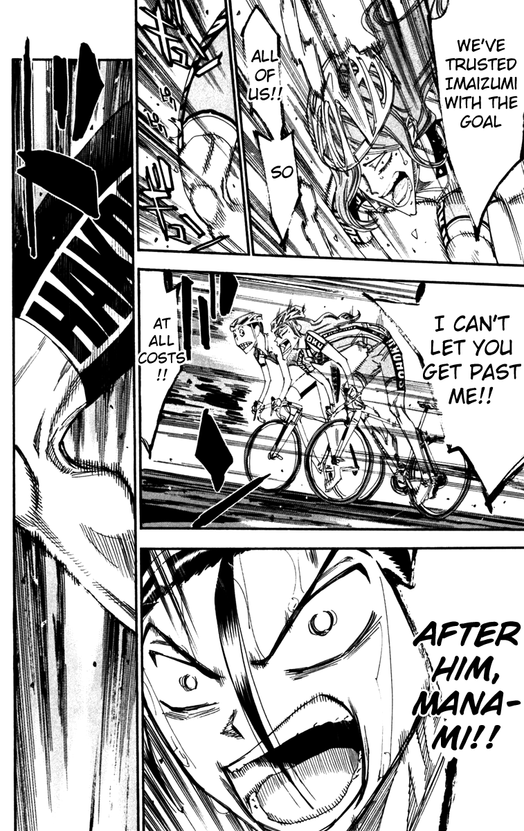 Yowamushi Pedal chapter 200 page 10