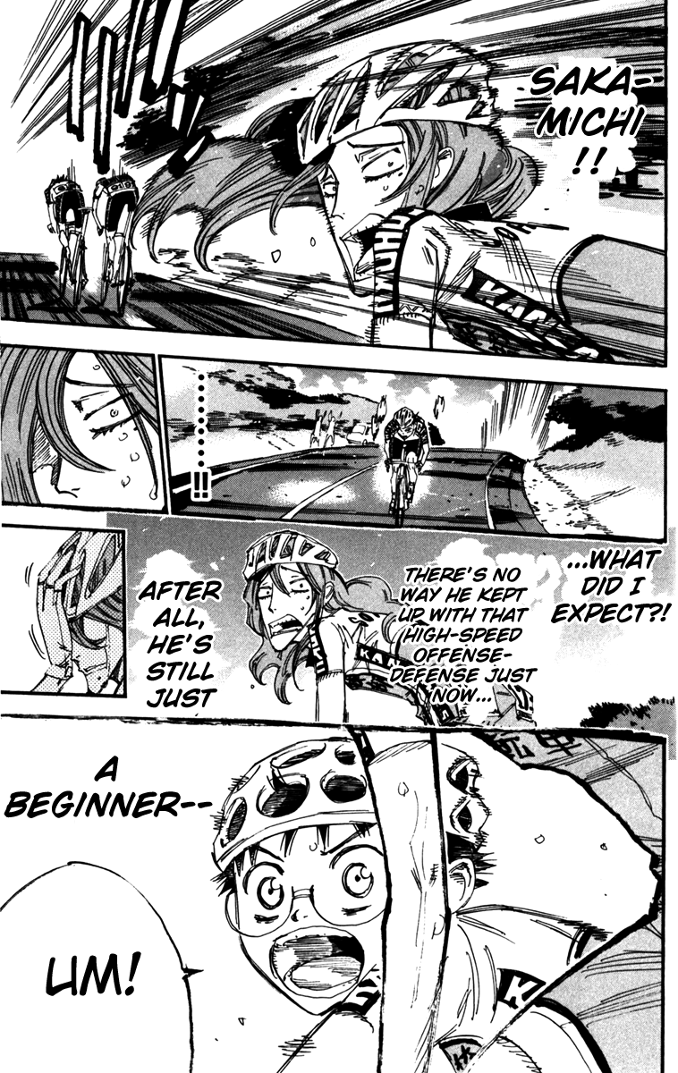 Yowamushi Pedal chapter 200 page 15