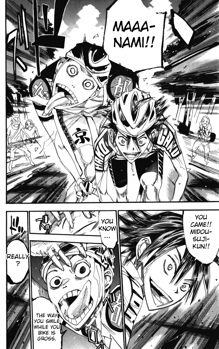 Yowamushi Pedal chapter 201 page 14