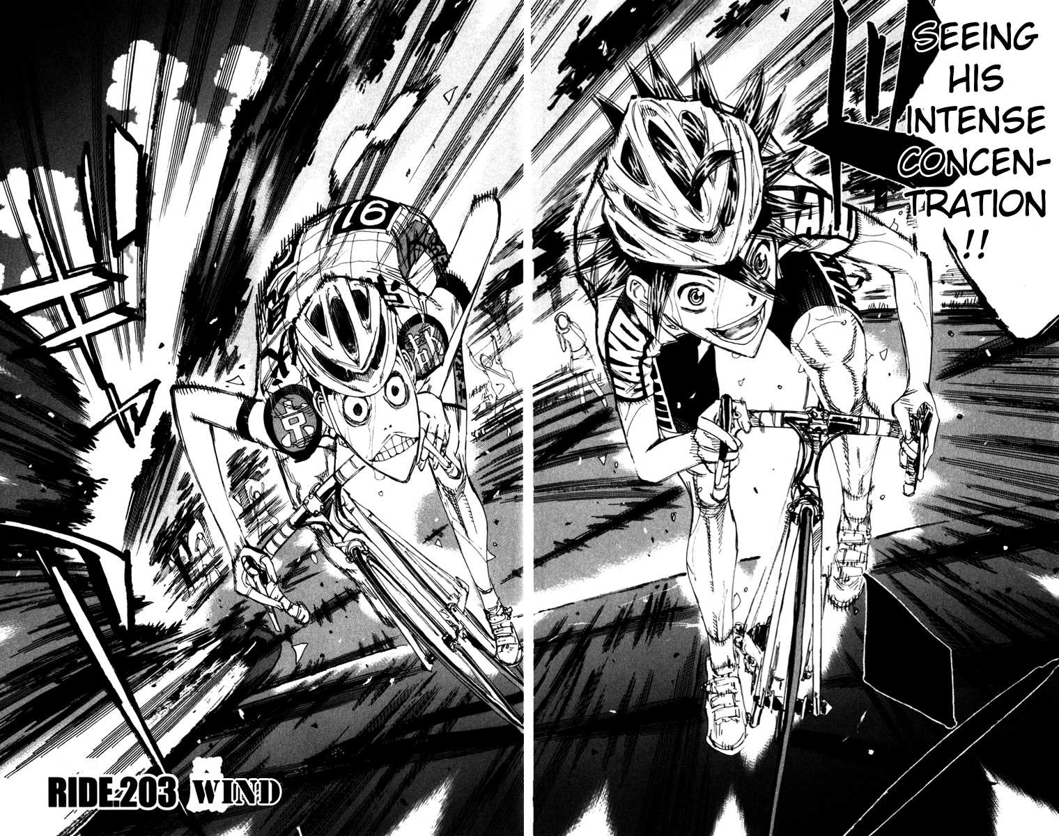 Yowamushi Pedal chapter 203 page 4