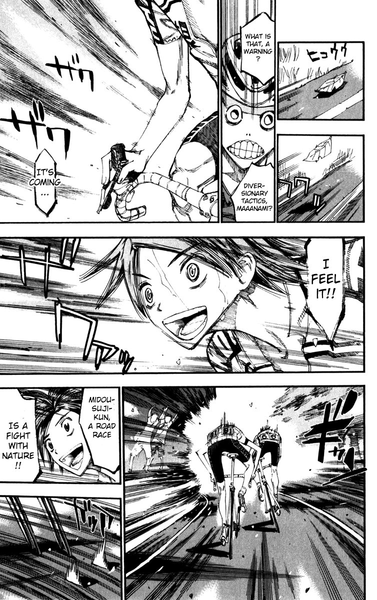 Yowamushi Pedal chapter 203 page 8