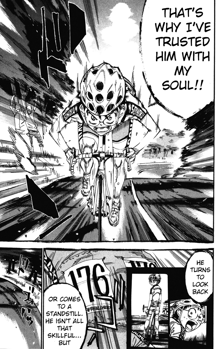 Yowamushi Pedal chapter 204 page 16