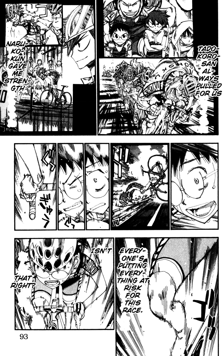 Yowamushi Pedal chapter 204 page 8