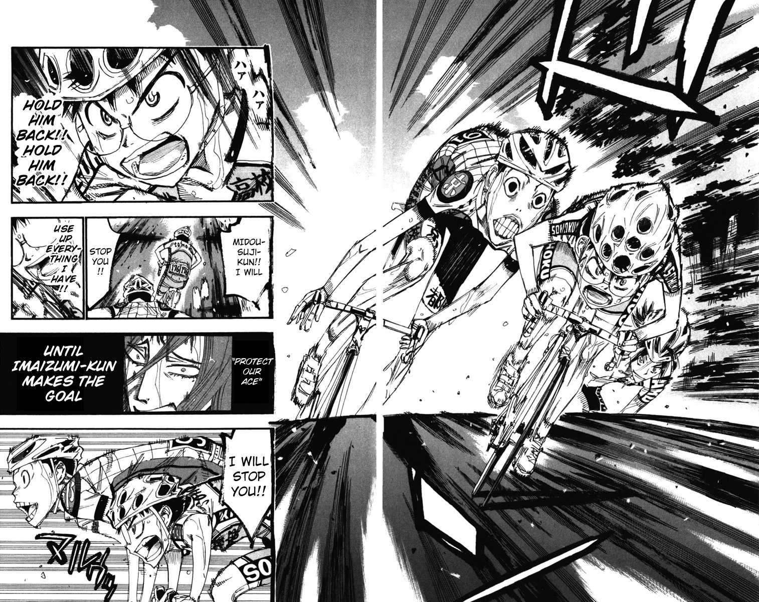 Yowamushi Pedal chapter 206 page 10