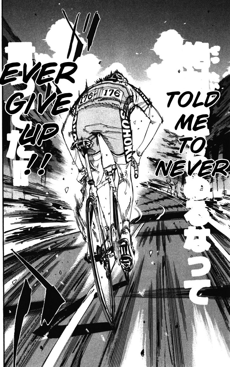 Yowamushi Pedal chapter 206 page 20