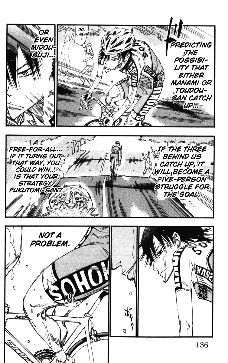 Yowamushi Pedal chapter 206 page 8