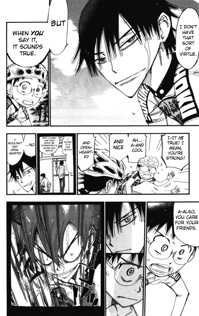 Yowamushi Pedal chapter 208 page 8