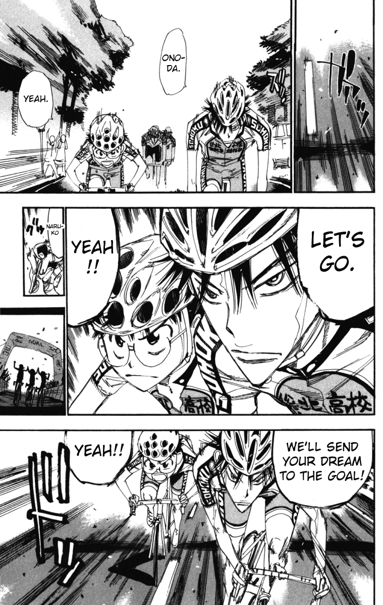 Yowamushi Pedal chapter 208 page 9